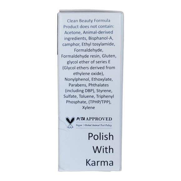 Karma Naturals Nail Polish Duo - Snowflake and Soirée Red - Picture 3 of 8